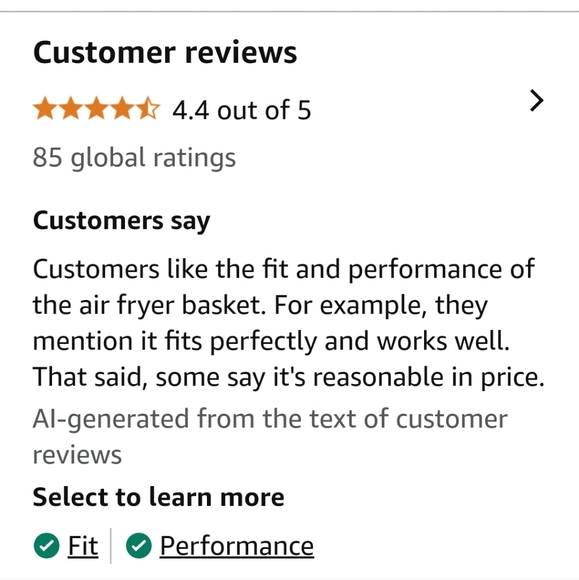 5QT Air Fryer Replacement Tray for Gourmia GAF556 Air Fryers, Upgraded Nonstick - Picture 7 of 16